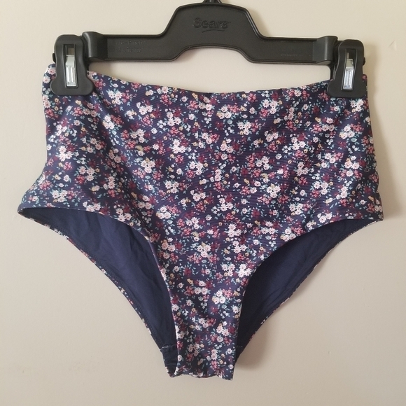& Other Stories High Waist Floral Bikini Bottom Size 6 - Picture 6 of 6